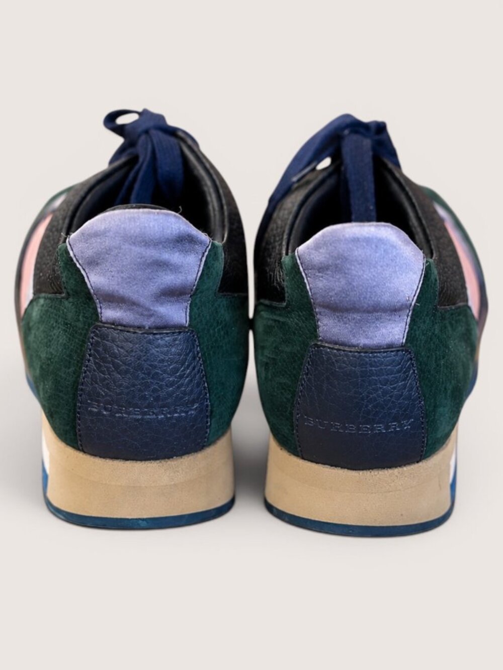 Burberry The Field Sneakers | Multicolor Suede & Leather * 39 - Picture 5 of 7